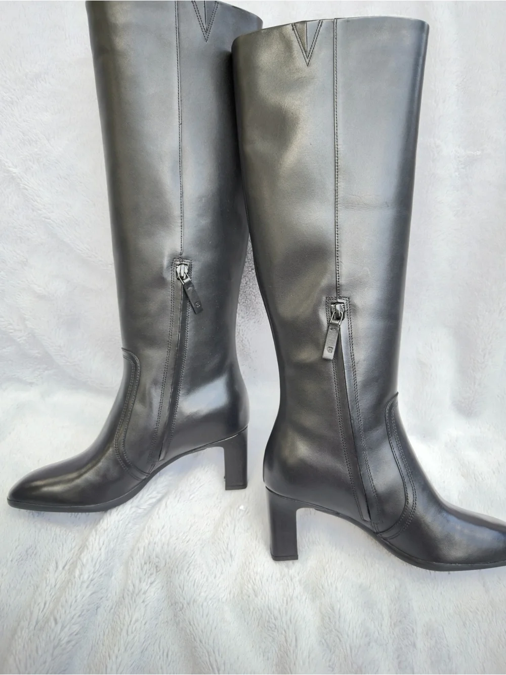Cole Haan Grand Ambition 2.0 Autumn Boots, Black Leather, 6-B US new in box